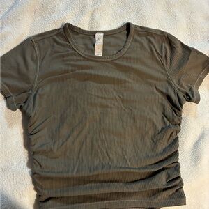 lululemon athletica Ribbed Short Sleeve Top